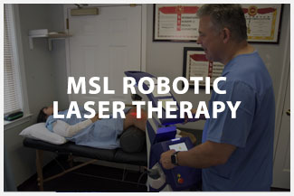 Chiropractor Herndon VA Christopher Oliver MSL Robotic Laser Therapy Service Box